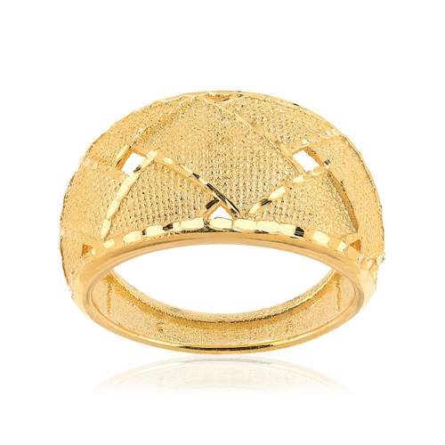 Bague or 375