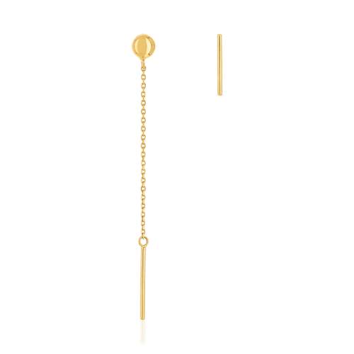 Boucles d'oreilles or jaune 375