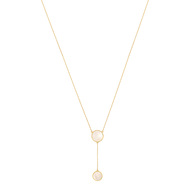 Collier or 375 nacres 45 cm