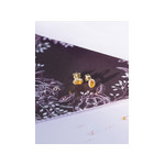 Boucles d'oreilles or 375 grenats diamants - vue D2