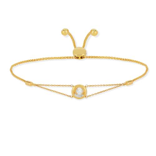 375 gold diamond bracelet