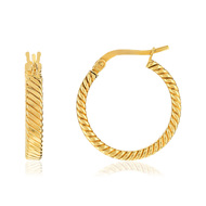 Créoles or jaune 375