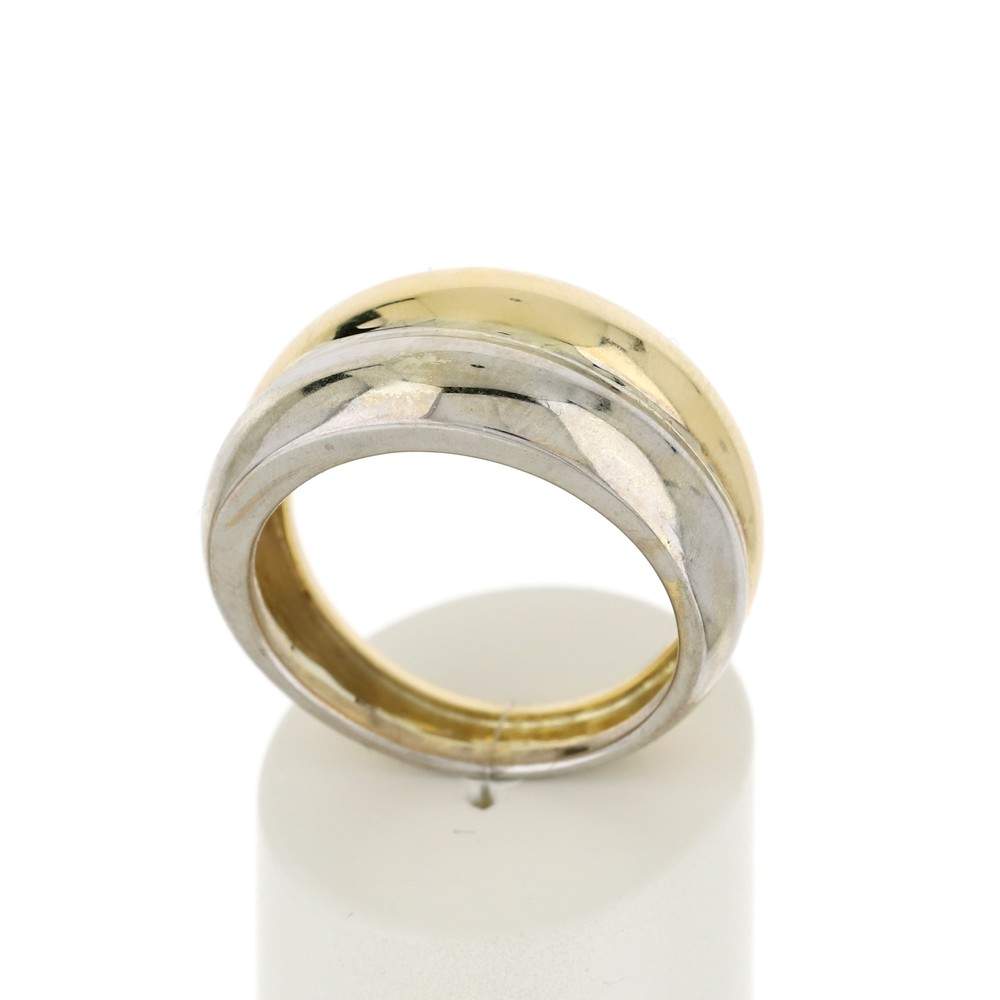 Bague 2 ors 375 double anneau - vue 2