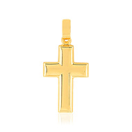 Pendentif croix or 375 jaune