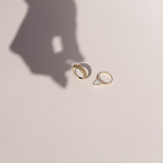 Bague or 375 jaune maille - vue D3