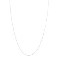 Chaine or blanc 375 42 cm