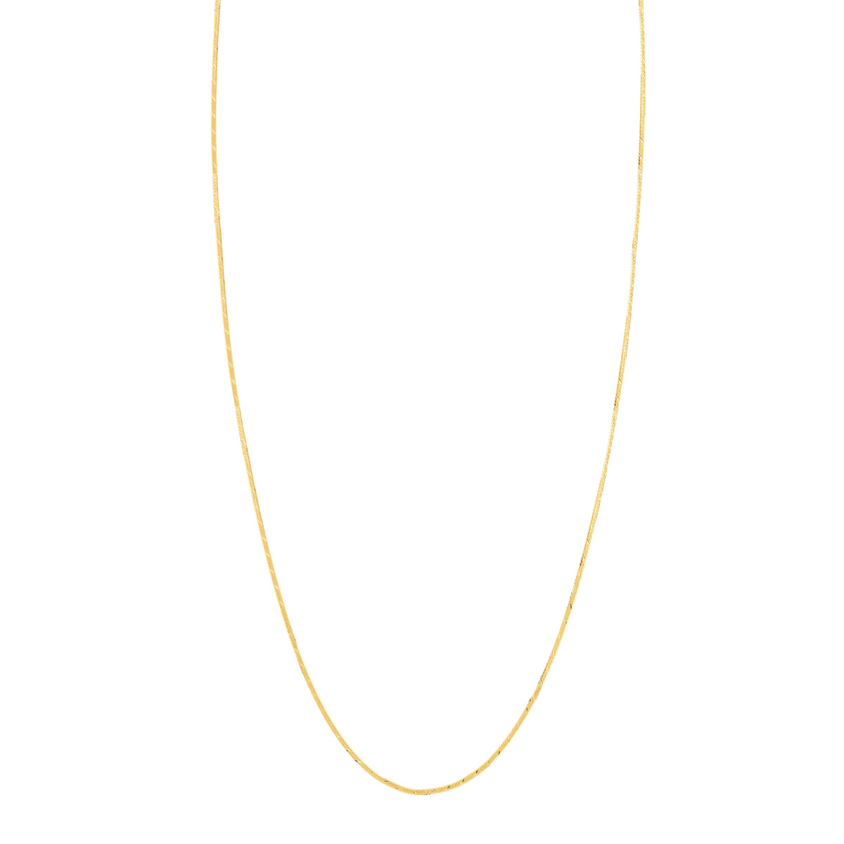 Chaine or jaune 375 - vue V1