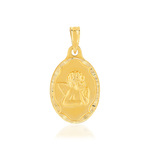 Médaille or jaune 375 - vue 1