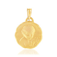 Médaille or jaune 750