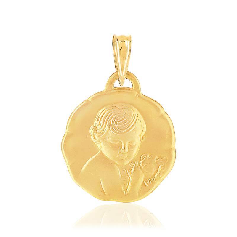 750 geelgouden medaille - zicht 1
