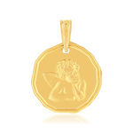 Médaille or jaune 750 - vue 1