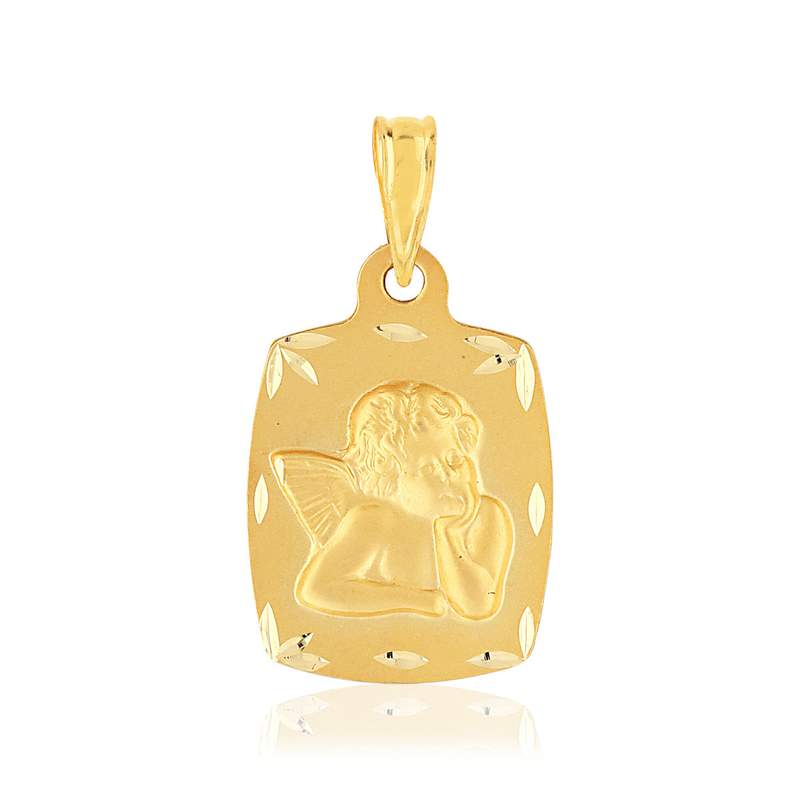 Médaille or jaune 750 - vue 1