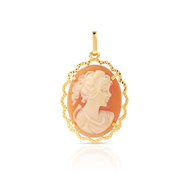 Pendentif or 750 jaune