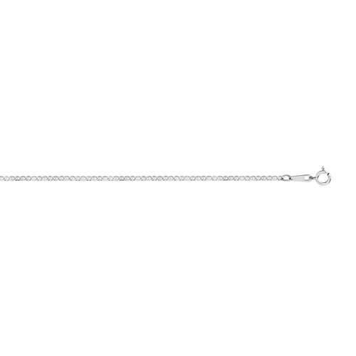 750 white gold navy chain 50 cm