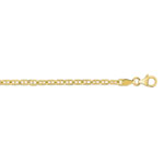Chaîne or 750 jaune maille marine 50 cm - vue 1