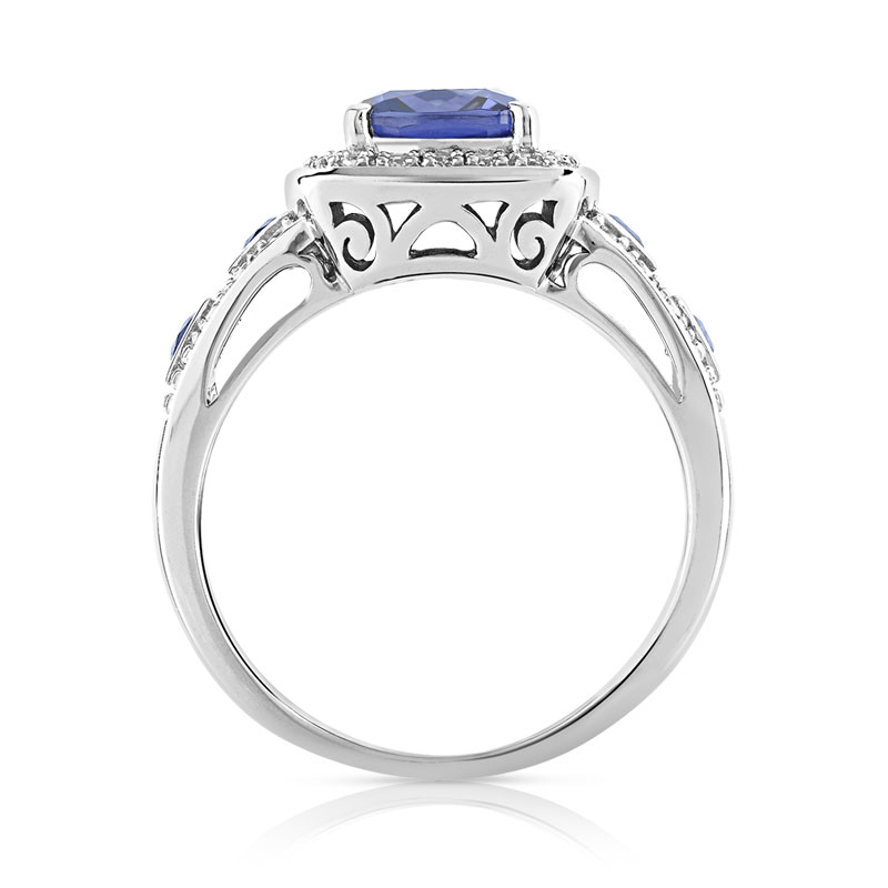 Bague argent 925 zirconia - vue V2