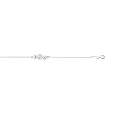 Bracelet argent 925 - vue VD1