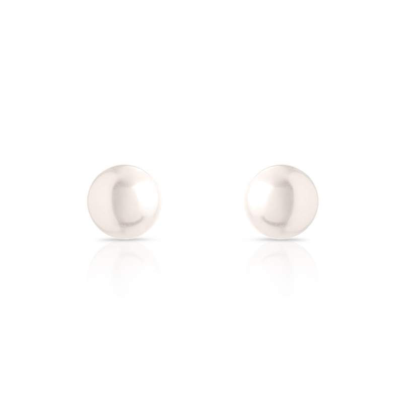 Boucles d'oreilles or 750 jaune perles de culture du Japon - vue 1