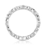Lot de 3 bagues argent 925 zirconias - vue 2