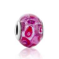 Charm's argent 925 verre
