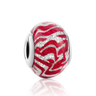 Charm's argent 925 verre