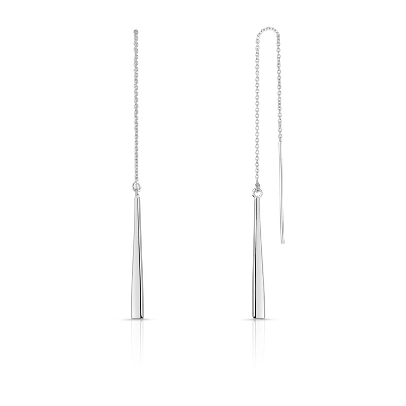Boucles d'oreilles argent 925 - vue V1