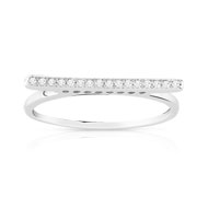 Bague argent 925 zirconia