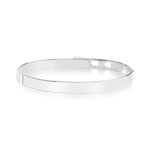 Bracelet jonc argent 925 poli - vue 1