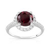 Bague argent 925 zirconia - vue V1