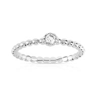 Bague argent 925 zirconia