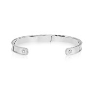 Bracelet jonc argent 925 zirconia