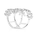 Bague argent 925 zirconia - vue D1