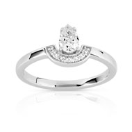 Bague argent 925 zirconia
