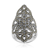 Bague argent 925 marcassite
