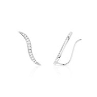 Boucles d'oreilles argent 925 zirconia
