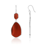 Boucles d'oreilles argent 925 agate
