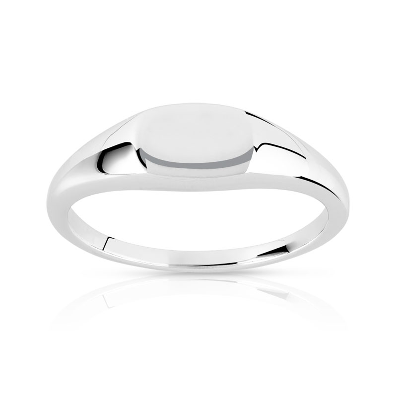 Chevalière argent 925 - vue V1