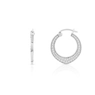 Créoles argent 925 zirconia