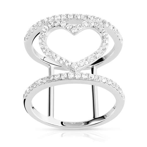 Bague argent 925 zirconia