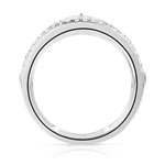 Bague argent 925 zirconia - vue 2