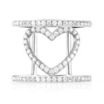 Bague argent 925 zirconia - vue 3