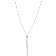 Sautoir argent 925 zirconia