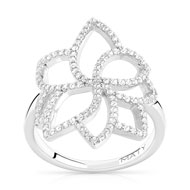 Bague argent 925 zirconia