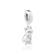 Charm's argent 925 zirconia chat