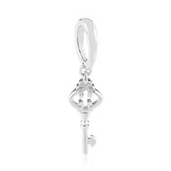 Charm's argent 925 clef