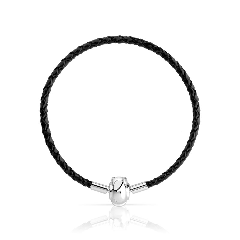 bracelet argent cuir bracelet argent cuir