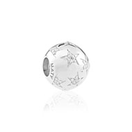 Charm's argent 925 zirconia motif étoile