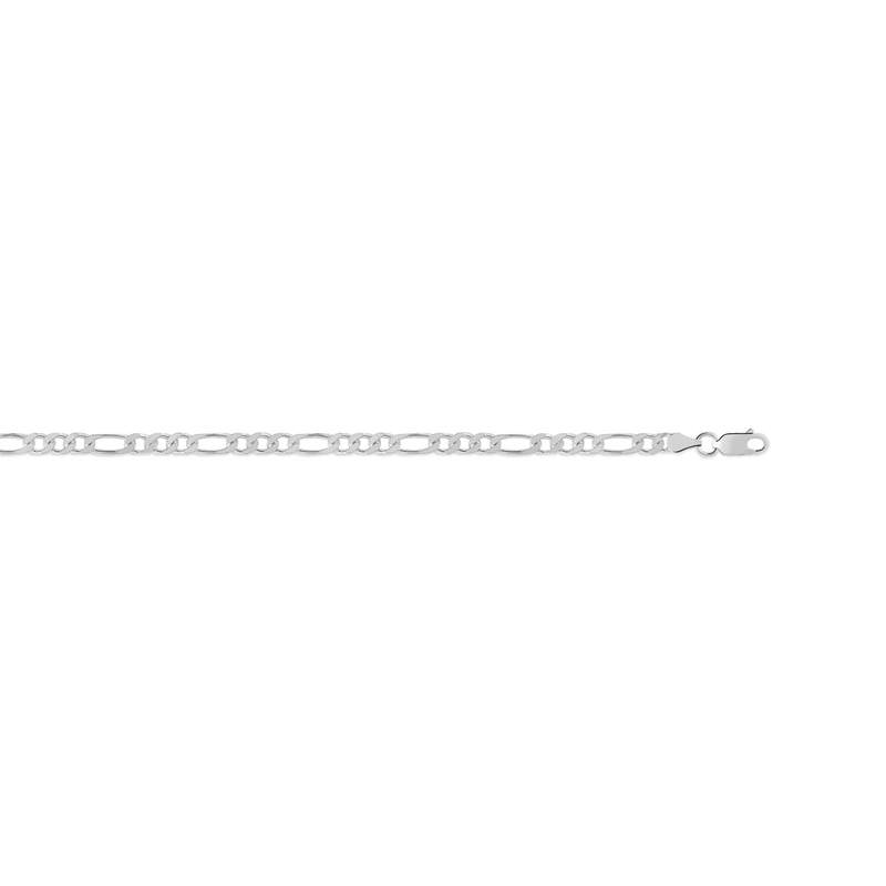 Bracelet argent 925 maille cheval alternée triple 18 cm - vue D1