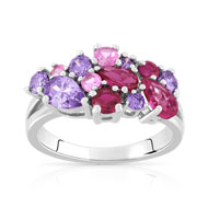 Bague argent 925 pierre imitation