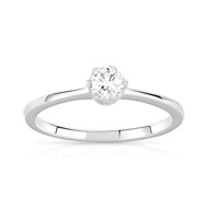 Bague argent 925 zirconia